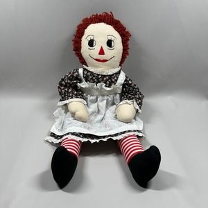 Large Raggedy Anne Doll 33"